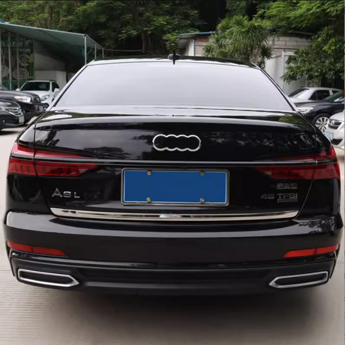 Body sticker za Audi A6L 19-25 - nehrđajući čelik i ABS, ljepilo za ugradnju, dekorativni pojas stražnjeg praga i zaštita stakla prtljažnika