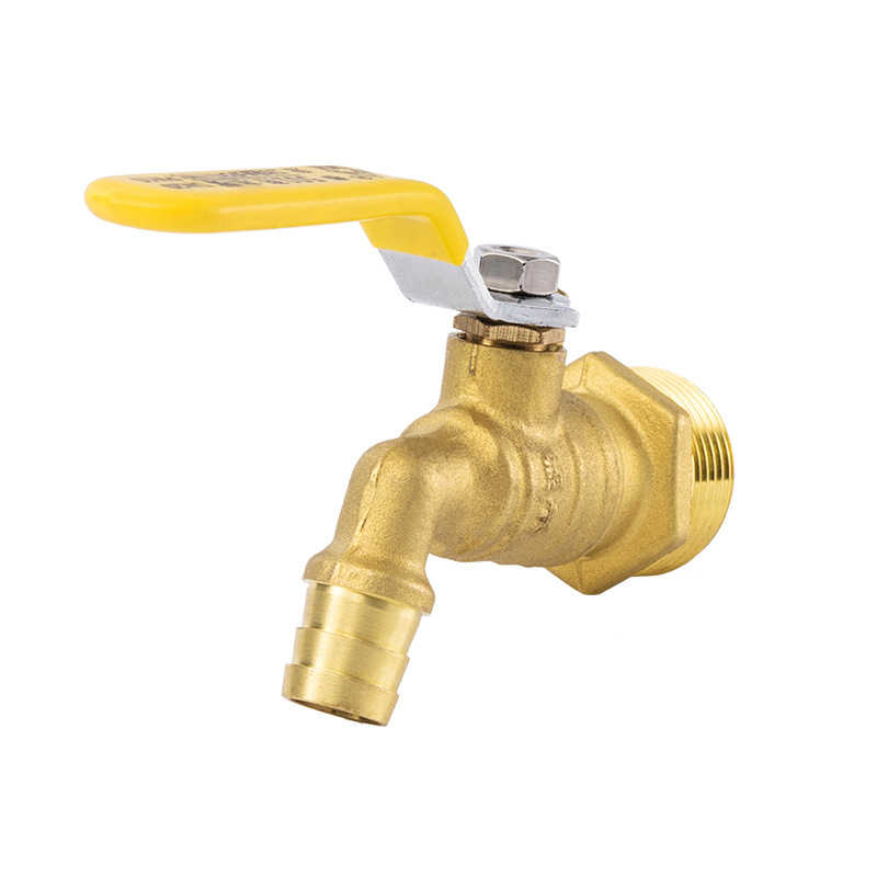 Mesing kuglasti ventil s vanjskim navojem, ručno upravljanje, jednosmjerni tok, pravokotni prolaz, za vodu