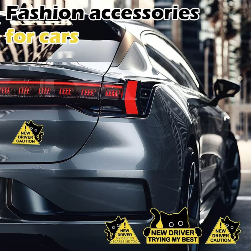 Naljepnica za karoseriju automobila s motivom mačke, PVC, lijepljenje, pogodna za prednji dio, motorni poklopac, prtljažnik, prozore i bočne stranice.
