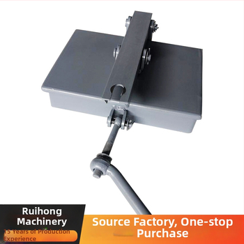 Štvorcový otvor z uhlíkovej ocele, rýchlo otvárateľný ručný otvor so uzavretým poklopom, pre mliečne výrobky, pivo, nápoje, farmaceutické a biologické projekty (normálny tlak)