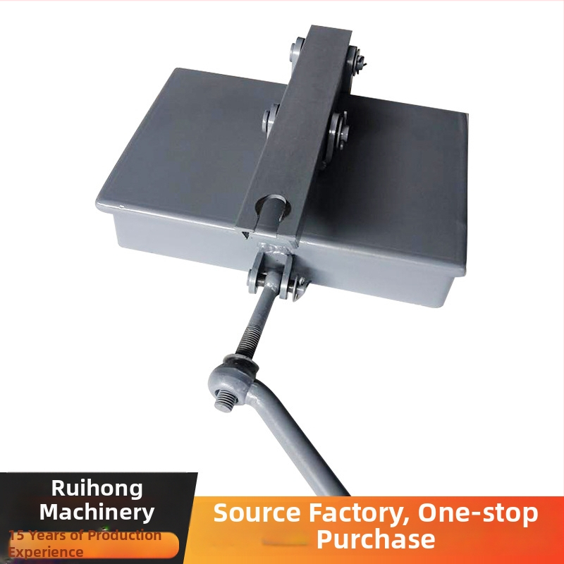 Štvorcový otvor z uhlíkovej ocele, rýchlo otvárateľný ručný otvor so uzavretým poklopom, pre mliečne výrobky, pivo, nápoje, farmaceutické a biologické projekty (normálny tlak)