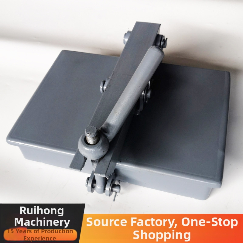 Štvorcový otvor z uhlíkovej ocele, rýchlo otvárateľný ručný otvor so uzavretým poklopom, pre mliečne výrobky, pivo, nápoje, farmaceutické a biologické projekty (normálny tlak)