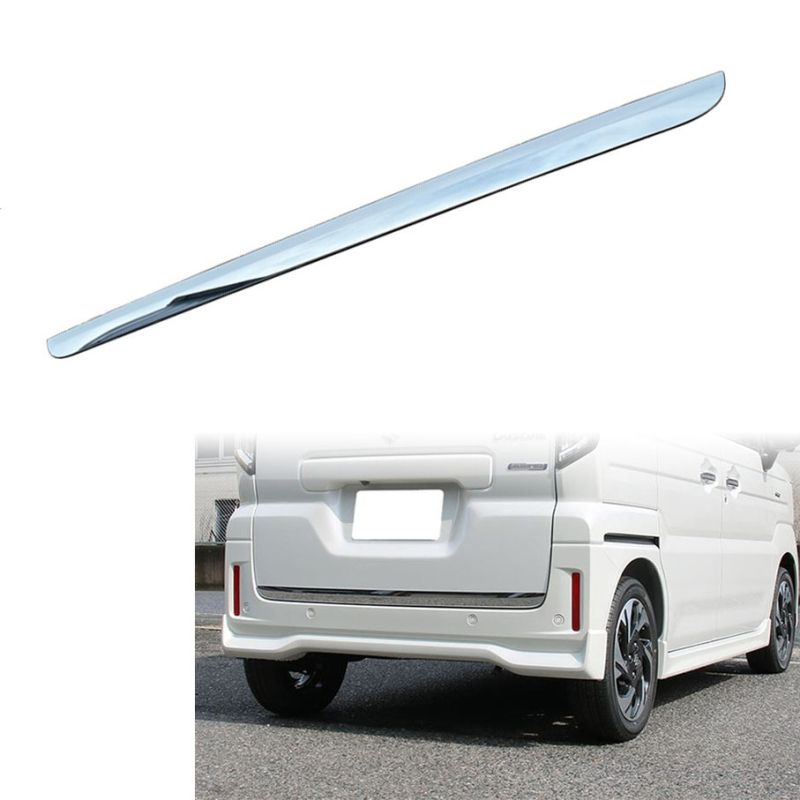 ABS dekorativni bočni prag vrata za Suzuki Spacia Spacia Custom (23-24), donji dio prozora i prtljažnika, model 0514Za, standardne dimenzije