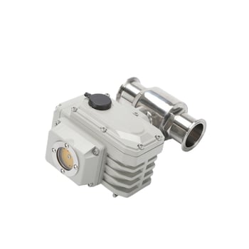 Nerđajući čelični sanitarn i električni kuglasti ventil Q981F — brzo ugradnja, tip spona, plutajuća kugla, za prehrambenu industriju