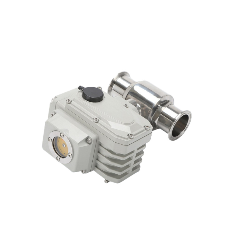 Nerđajući čelični sanitarn i električni kuglasti ventil Q981F — brzo ugradnja, tip spona, plutajuća kugla, za prehrambenu industriju