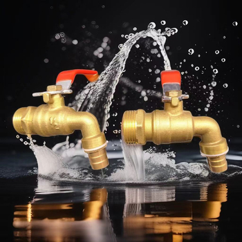 Brončana trosekcijska slavina s jednorukim upravljanjem, navojna ugradnja, DN15/DN20, -20 do 120°C