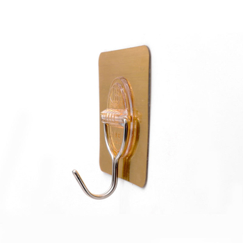 Bailiwang lepiaci háčik – jeden háčik, PVC+PS, nosnosť 5–10 kg, balenie 3 ks