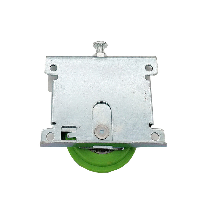 Kotač za klizna vrata od aluminijske legure, vanjski promjer 132, promjer osi 52, model T68787, maksimalno opterećenje 100.