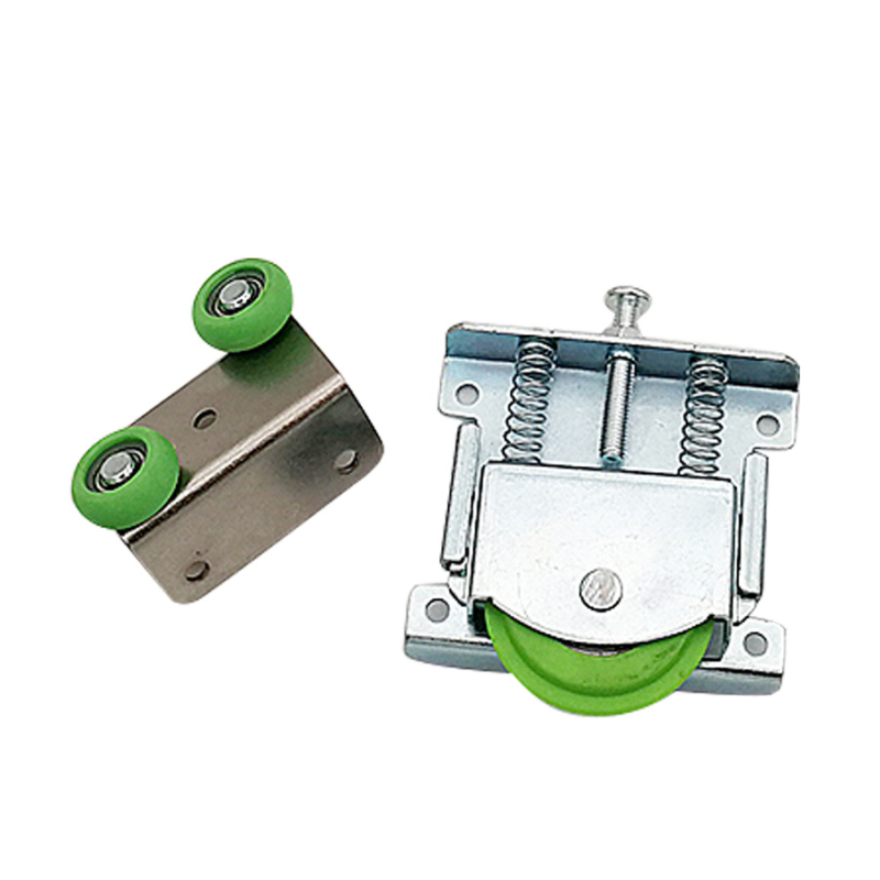 Kotač za klizna vrata od aluminijske legure, vanjski promjer 132, promjer osi 52, model T68787, maksimalno opterećenje 100.