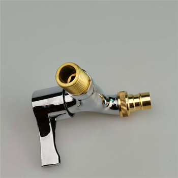 Ugradna slavina za perilicu rublja, bakren izljev, jednoručno upravljanje, elektroplatirana legura, 0–1,8 MPa, -5°C do 90°C