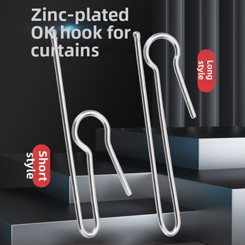 Závesový háčik – OK galvanizovaný, jediný háčik, železo, galvanizácia, štýl Light Luxury
