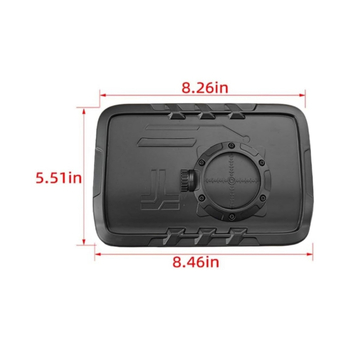 Decor pentru capacul rezervor Tellika pentru Suzuki Jimny JB74/JB64 2018+, ABS, JK2122-C