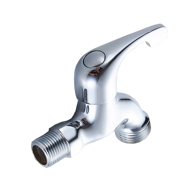 Zidni ventil za perilicu rublja, bakreni, model V5209, jednoručno upravljanje, nazivni tlak 0.8-1.2 MPa