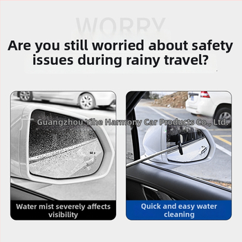 Yi harmony ανοξείδωτος τηλεσκοπικός καθαριστής για τον καθρέφτη οπισθοπορείας αυτοκινήτου