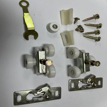 Kladka za vrata i prozore, nylon kolut, plastika+metal, nosivost 100 kg, prilagodljivo prema nacrtima