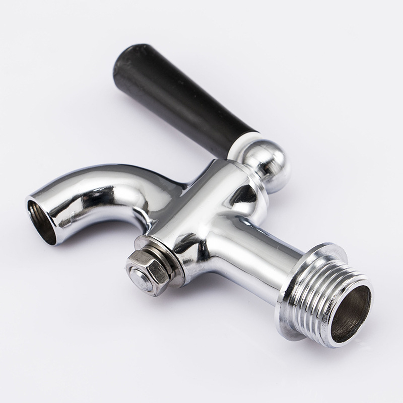 Teapot Quick Opening Faucet, tijelo od bakra, kromirani završetak, jednoručni upravljač, radna temperatura 0–100°C