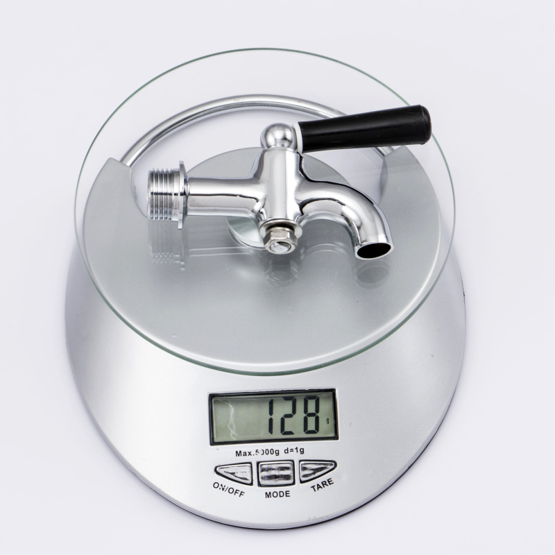 Teapot Quick Opening Faucet, tijelo od bakra, kromirani završetak, jednoručni upravljač, radna temperatura 0–100°C