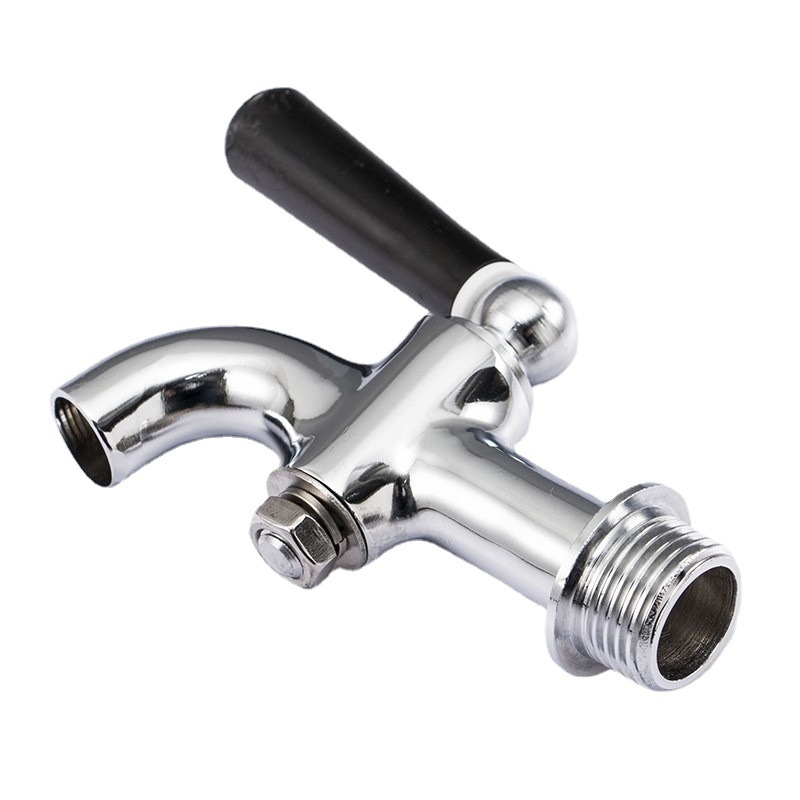 Teapot Quick Opening Faucet, tijelo od bakra, kromirani završetak, jednoručni upravljač, radna temperatura 0–100°C