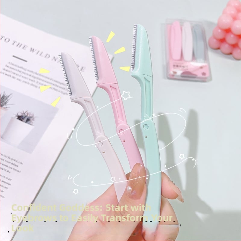 Trimer za obrve - sklopivi, sigurnosni dizajn, unisex, nehrđajući čelik, brend Jiao Bo Silk, porijeklo Jinhua