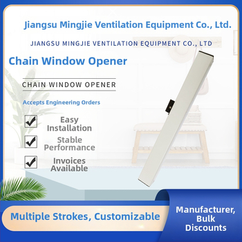 Smart elektrický otvárač okien, diaľkové ovládanie, kovové telo, Mingjie