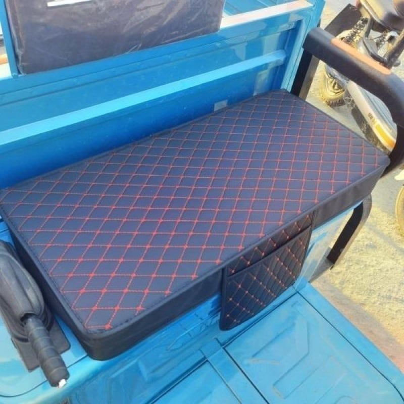 Husă pentru șa de tricicletă electrică, material din in, utilizare pe tot timpul anului, imprimare logo