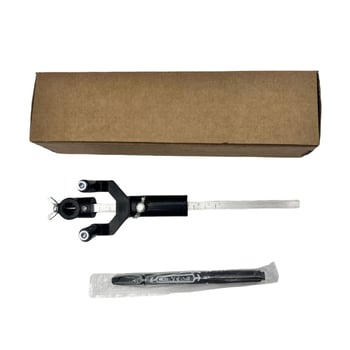 Autóipari lemezfelület javító eszköz párhuzamos vonalvezetővel, fém váz, modell 3-1, testreszabható feldolgozás