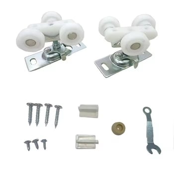 Kotači za klizna vrata i prozore, plastika + metal, nosivost 100 kg, veličina po narudžbi, crteži po narudžbi