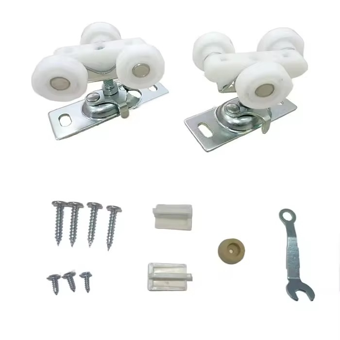 Kotači za klizna vrata i prozore, plastika + metal, nosivost 100 kg, veličina po narudžbi, crteži po narudžbi