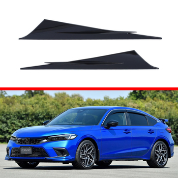 Bandă decorativă pentru faruri, în formă de sprânceană, pentru Civic din a 11-a generație (22 modele) - ABS, autocolant decorativ pentru cadrul farului