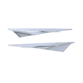 Bandă decorativă pentru faruri, în formă de sprânceană, pentru Civic din a 11-a generație (22 modele) - ABS, autocolant decorativ pentru cadrul farului