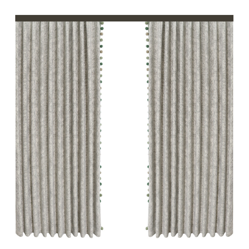 Chenille Jacquard blackout zavjesa - moderni minimalistički stil, za dnevni boravak i spavaću sobu, model 711 Rose Manor