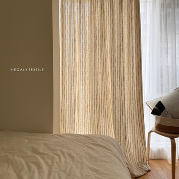 Sávos függöny, Japán stílus, poliészter Jacquard, félárnyékolás 40–70%, nappali/hálószoba/iroda