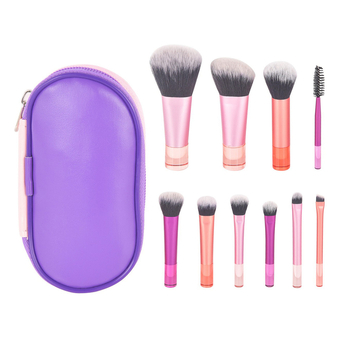 Σετ 12 πινελάκια μακιγιάζ ματιών με θήκη, τρίχες από νάιλον, προέλευση Shenzhen