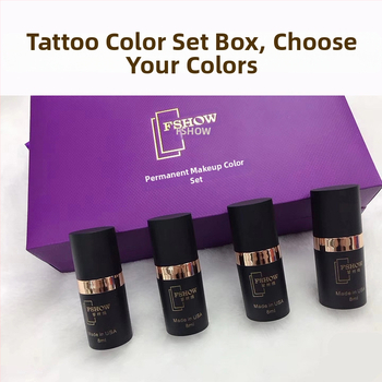 Σετ χρωστικών τατουάζ κορεατικού στυλ για φρύδια, γραμμές ματιών και χείλη – ιδιωτικής ετικέτας, 20 τεμάχια