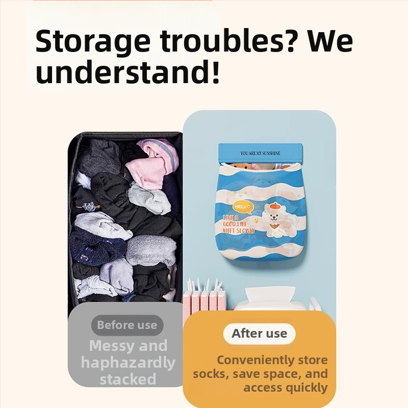 Sieťová taška na skladovanie, na stenu, visiaca, polyester, veľká kapacita, viacúčelová