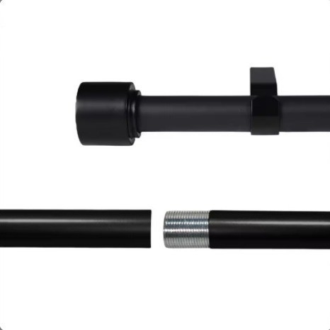 Teleszkópos függönyrúdfogó felső és oldalsó montázshoz – gyanta, Ijiale, testreszabható, licencelt magáncímke, modern egyszerű stílus