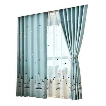 Dengtuo скандинавска вертикална завеса, принтована тъкан, персонализируема, висока степен на засенчване 70–90%, модерен минималистичен прозоречен панел