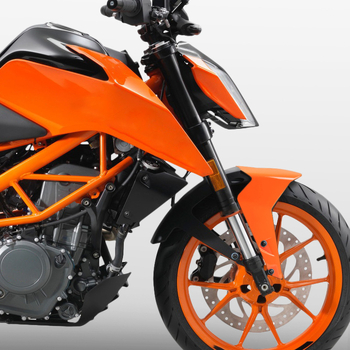 Μπροστινό φέρινγκ για KTM Duke 125/250/390 (2017-2023) ABS πλαστικό