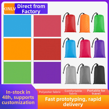 Prenosná plážová pikniková podložka — mini, 210T vodeodolná tkanina, odolná voči vlhkosti, vonkajšie použitie