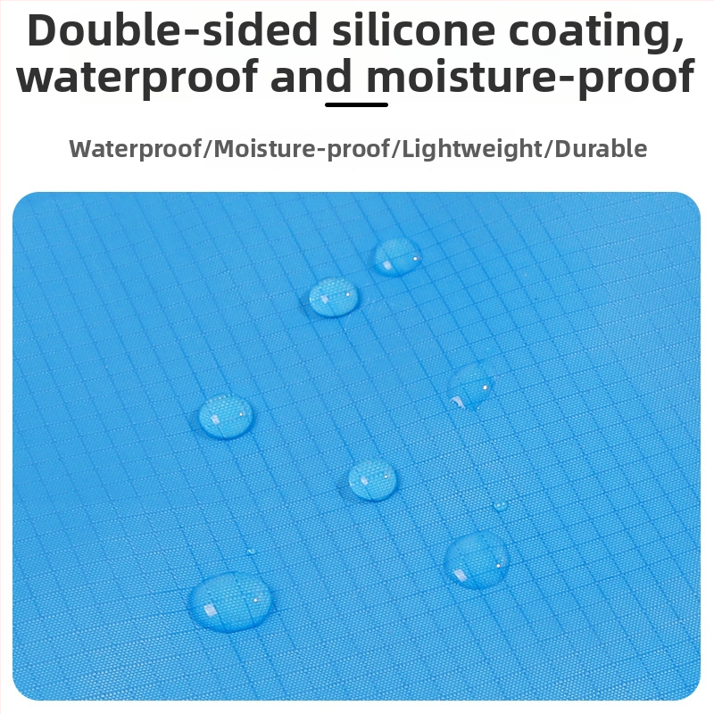 Prenosná plážová pikniková podložka — mini, 210T vodeodolná tkanina, odolná voči vlhkosti, vonkajšie použitie