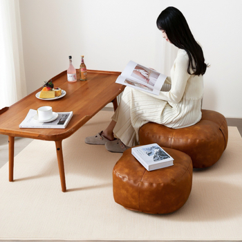 Japanski stil podni futon jastuk s PU kožom, ekološkim EPP jezgrom i punjenjem od pjene, periva