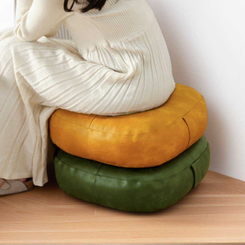 Japanski stil podni futon jastuk s PU kožom, ekološkim EPP jezgrom i punjenjem od pjene, periva