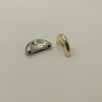 Rukohvat ladice i vrata ormarića – svijetao luksuzni stil, cinkova legura, lijevanje u kalupu, oblik polumjeseca, plošno ugradnja