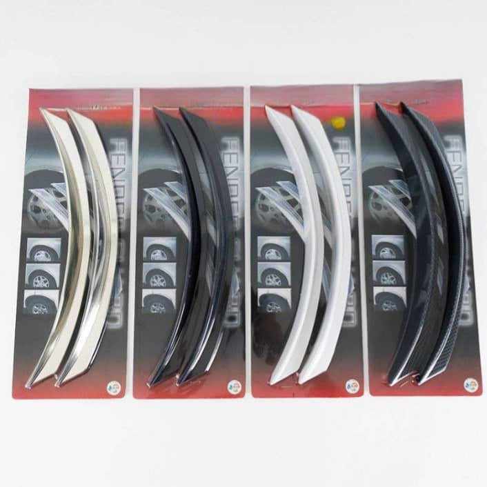 Protecție ABS pentru arcurile roților – potrivire universală, protecție anti-coliziune și anti-zgârieturi, pereche