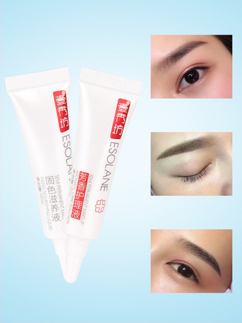 Σετ περιποίησης μετά από ημιμόνιμο μακιγιάζ φρυδιών και χειλιών – κρέμα επισκευής χωρίς κρούστες και ορός αποκατάστασης, 20 ml, Yixiu Square