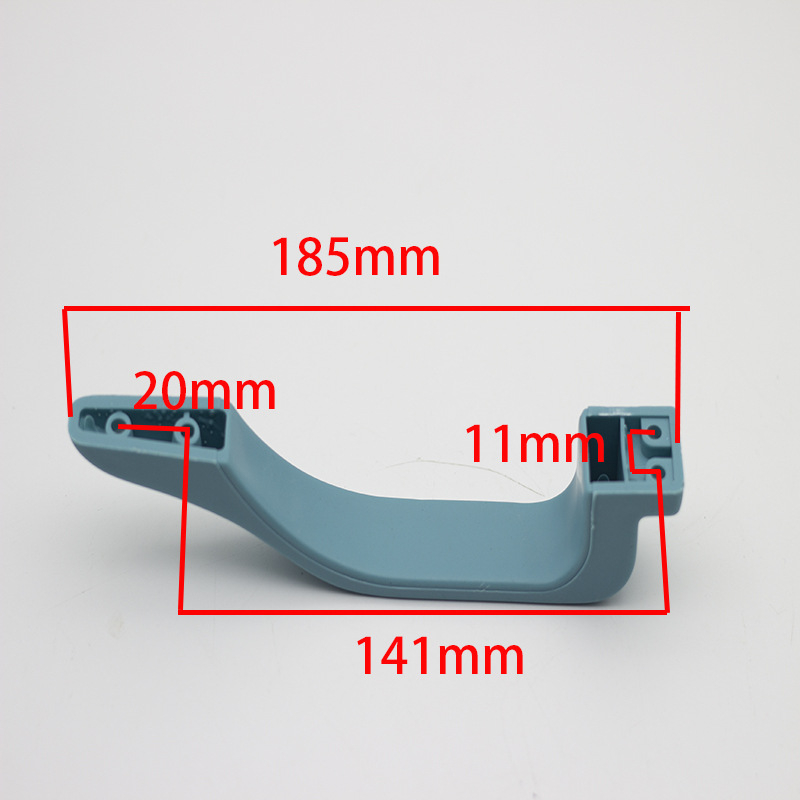 Površinski montirana kvaka za vrata, plastična unutarnja kvaka, tradicionalni stil