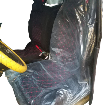 Jednokratna zaštitna navlaka za sjedalo automobila – set od 3 komponente, PE plast, plosni/originalni stil, prilagodljiva obrada, marka Weicheng