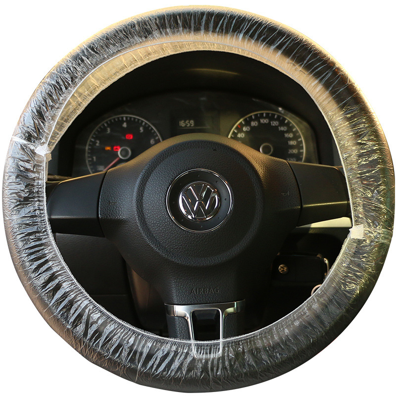 Jednokratna zaštitna navlaka za sjedalo automobila – set od 3 komponente, PE plast, plosni/originalni stil, prilagodljiva obrada, marka Weicheng
