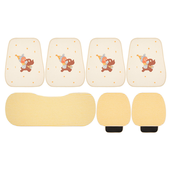 Autóülés párna csillag témájú rajzfilm dizájnnal, plüss felület, töltet szivacs, ötüléses járművekhez illeszkedik