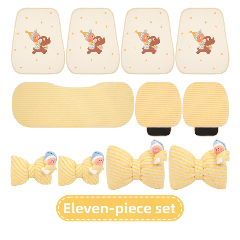 Autóülés párna csillag témájú rajzfilm dizájnnal, plüss felület, töltet szivacs, ötüléses járművekhez illeszkedik